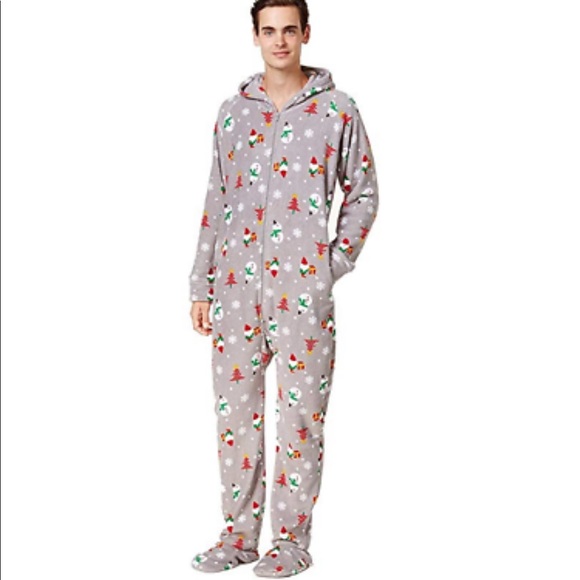 Men’s christmas footie onesie. - Picture 1 of 1